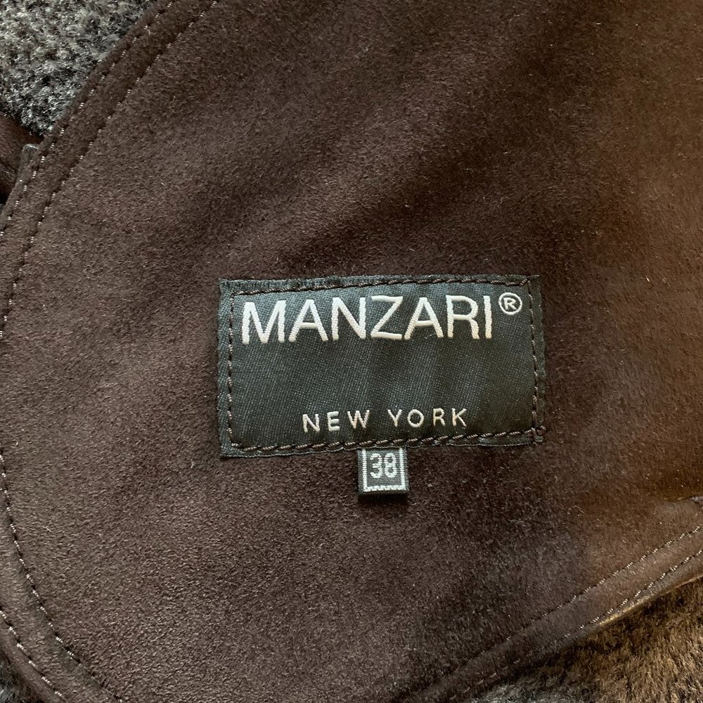 Manzari Shearling Full Length Coat - Picture 5 of 8
